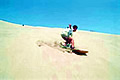 Sandboarding at Cerro Blanco